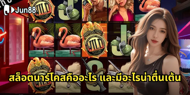 สล็อตนาร์โคส Jun88 - ดำดิ่งสู่โลกแห่งอาชญากรรมและความมันส์ 1 สล็อตนาร์โคสคืออะไร และมีอะไรน่าตื่นเต้น