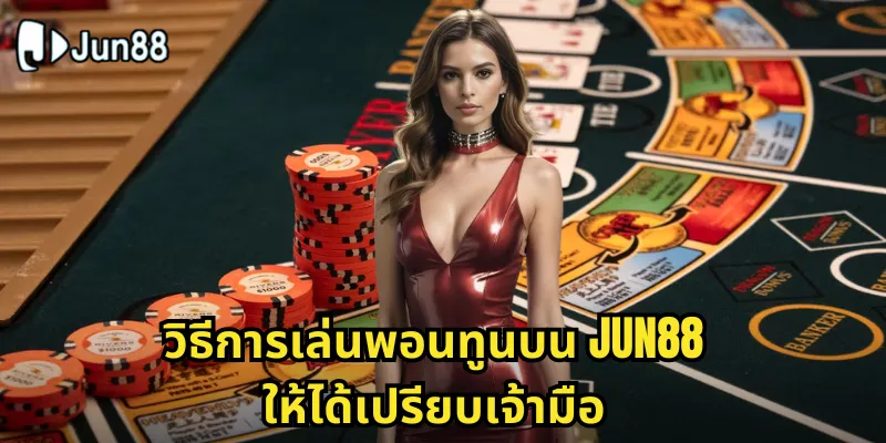 พอนทูน Jun88 - เกมไพ่ 21 แต้มสไตล์บริติชที่ท้าทาย 2 วิธีการเล่นพอนทูนบน Jun88 ให้ได้เปรียบเจ้ามือ