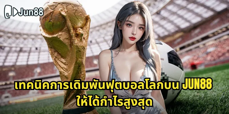 ฟุตบอลโลก Jun88 - เดิมพันศึกยิ่งใหญ่ระดับโลกได้ทุกนัด 2 เทคนิคการเดิมพันฟุตบอลโลกบน Jun88 ให้ได้กำไรสูงสุด